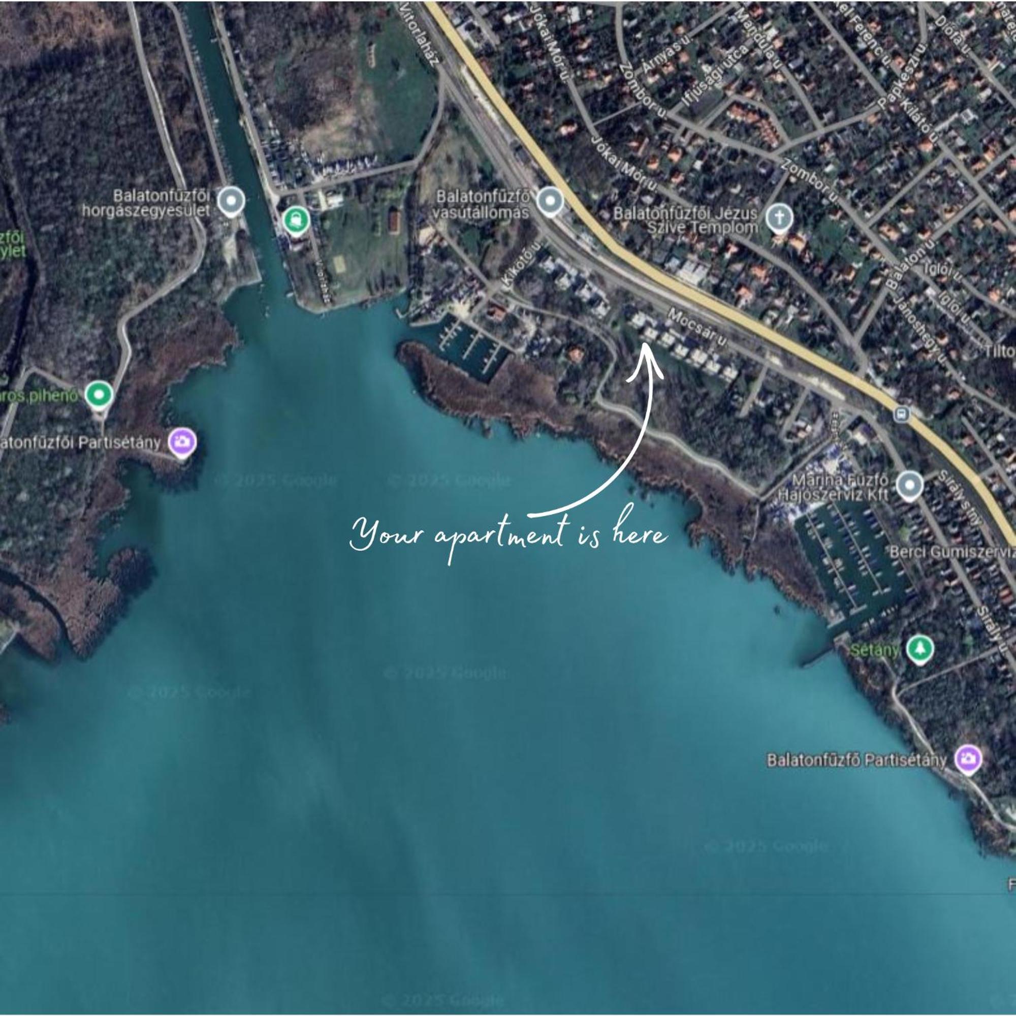 Balatonfůzfő Blue4 Apartment מראה חיצוני תמונה